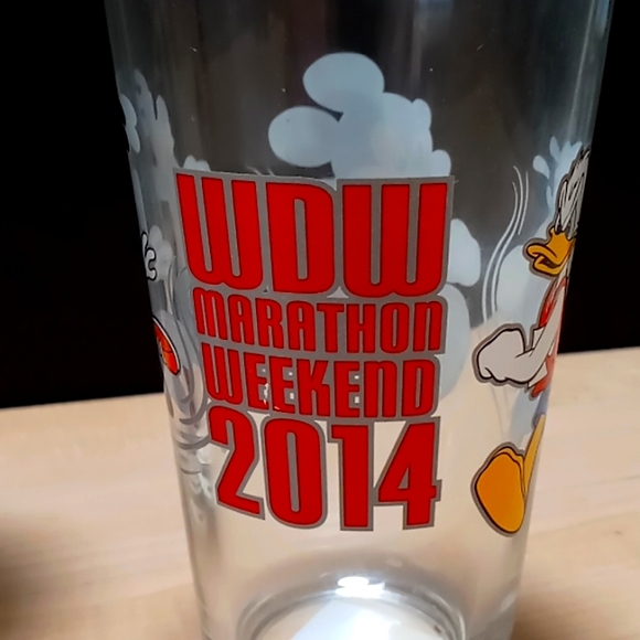 Walt Disney World - 3 Marathon Commemorative Pint Glasses - Picture 4 of 8